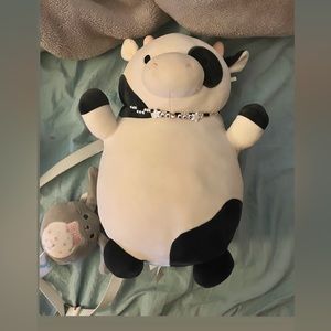 Connor the Cow Squishmallow custom Backpack